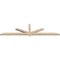 Ekena Millwork Kennewick Smooth Timber Gable Bracket, Douglas Fir, 108"W x 27"H x 3 1/2"D x 3 1/2"F, 6/12 Pitch GBW108X27X0404KEN00SDF - alternate 3